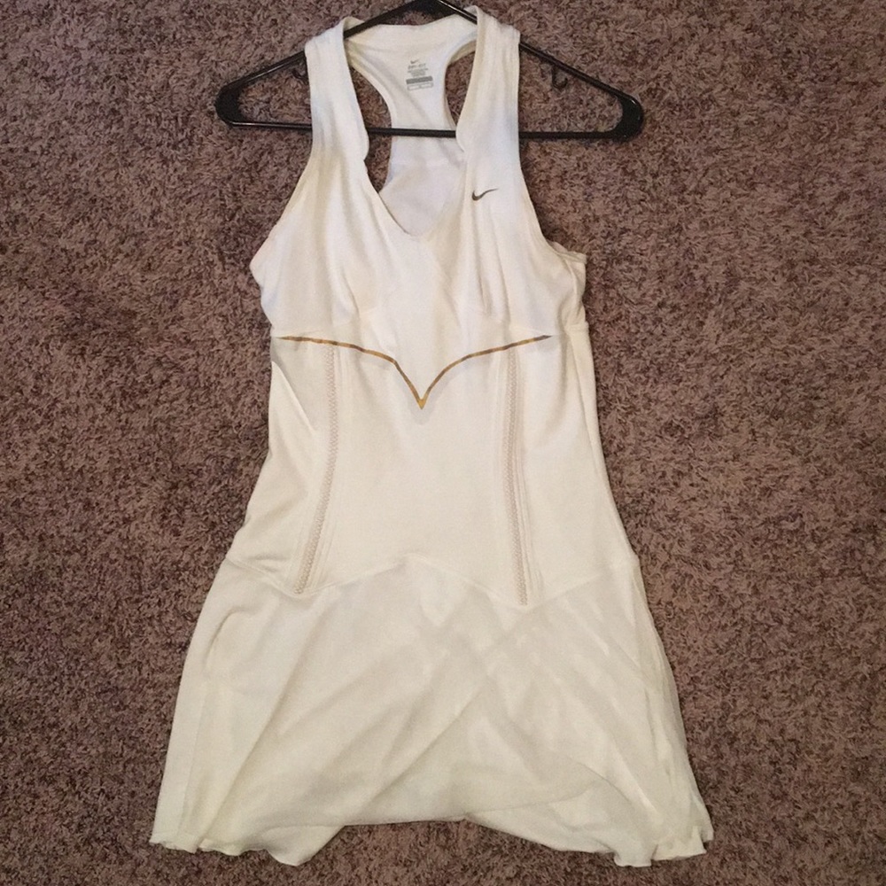 White Nike tennis Dress